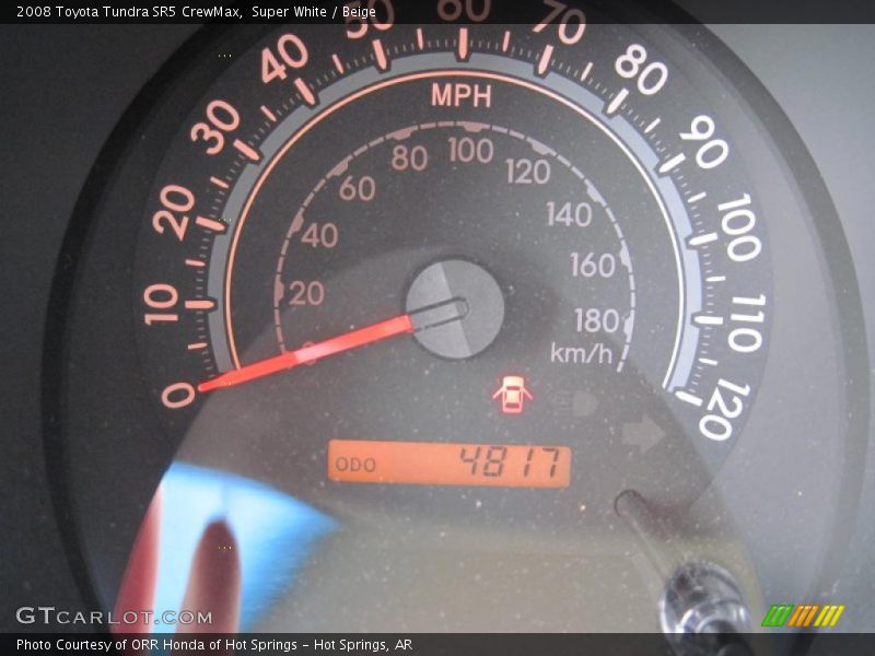 Super White / Beige 2008 Toyota Tundra SR5 CrewMax