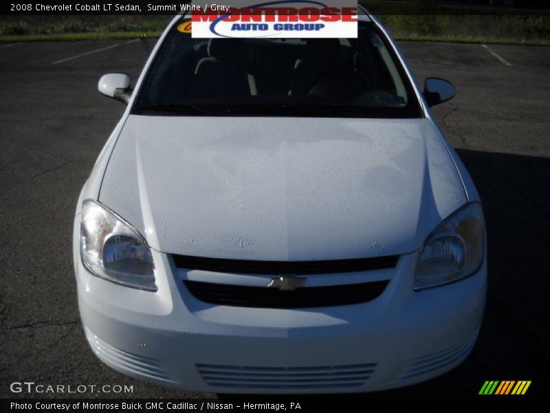 Summit White / Gray 2008 Chevrolet Cobalt LT Sedan