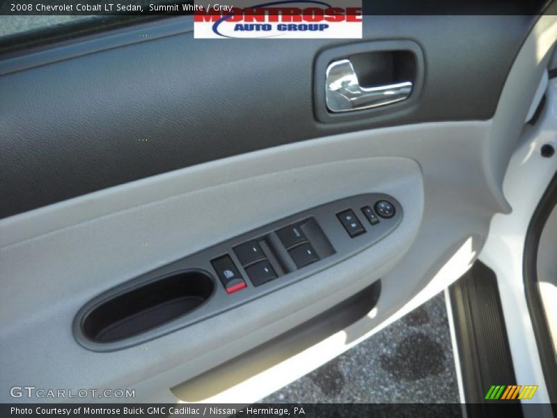Summit White / Gray 2008 Chevrolet Cobalt LT Sedan