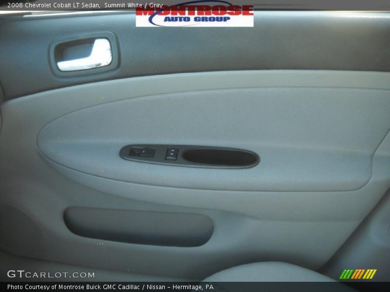 Summit White / Gray 2008 Chevrolet Cobalt LT Sedan