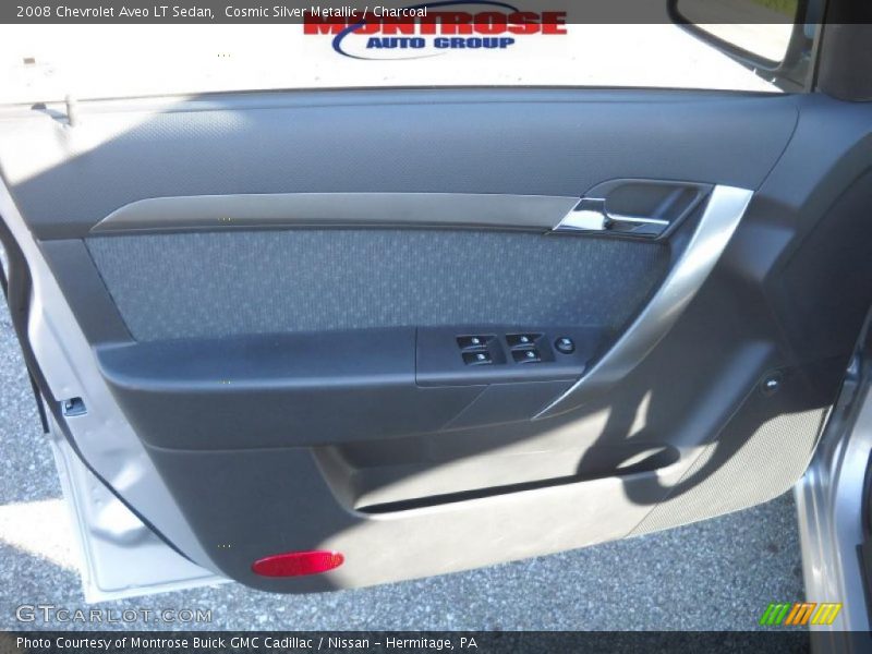 Cosmic Silver Metallic / Charcoal 2008 Chevrolet Aveo LT Sedan