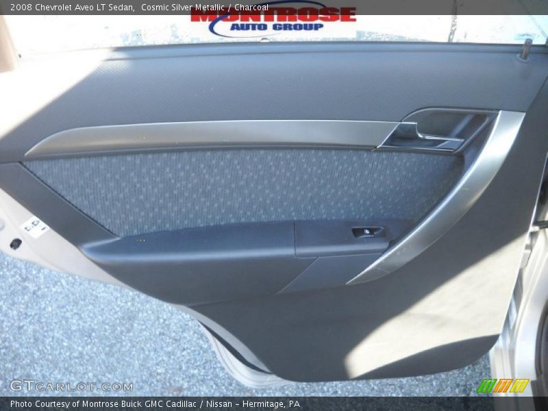 Cosmic Silver Metallic / Charcoal 2008 Chevrolet Aveo LT Sedan