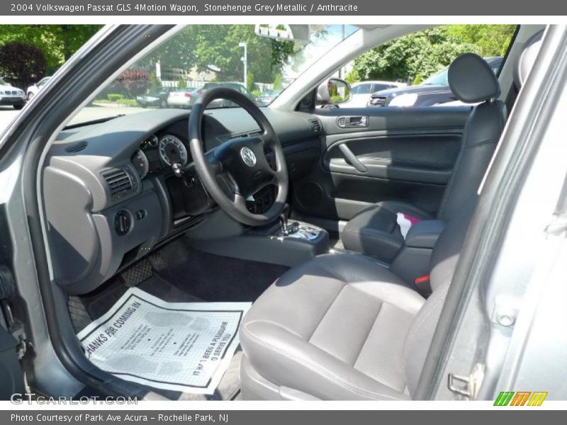 Stonehenge Grey Metallic / Anthracite 2004 Volkswagen Passat GLS 4Motion Wagon