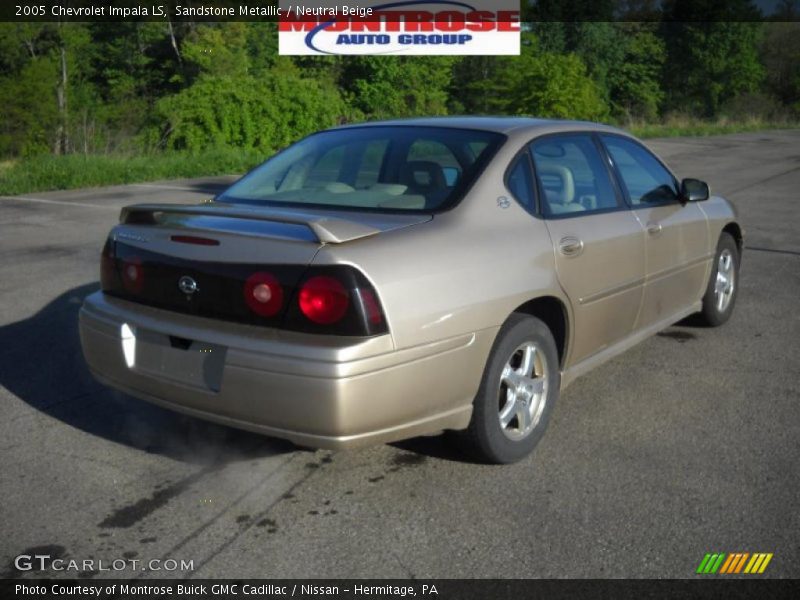 Sandstone Metallic / Neutral Beige 2005 Chevrolet Impala LS