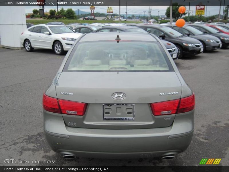 Natural Khaki Green / Camel 2009 Hyundai Sonata GLS V6