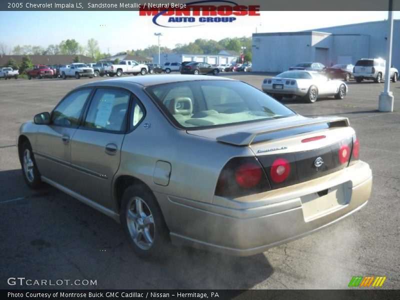 Sandstone Metallic / Neutral Beige 2005 Chevrolet Impala LS