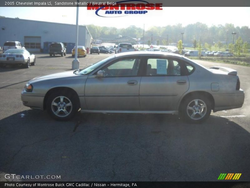 Sandstone Metallic / Neutral Beige 2005 Chevrolet Impala LS