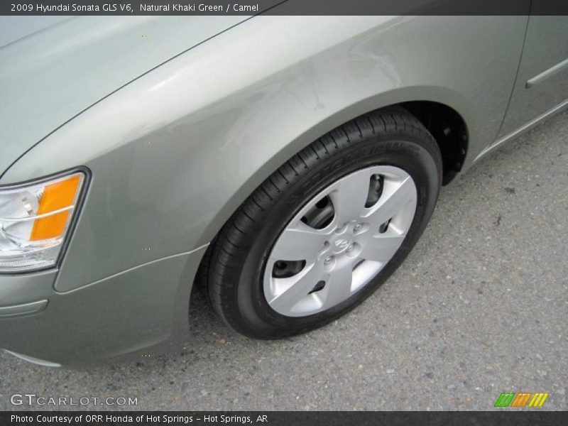 Natural Khaki Green / Camel 2009 Hyundai Sonata GLS V6