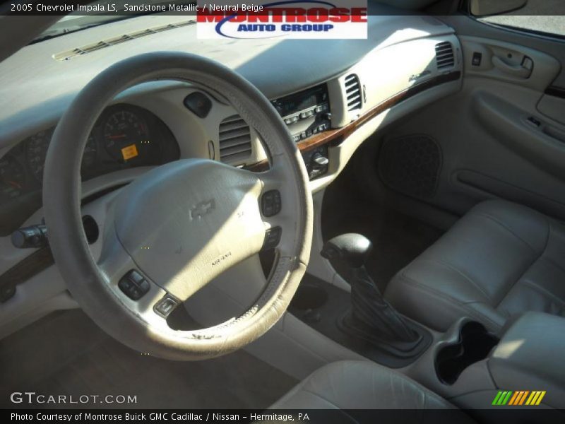 Sandstone Metallic / Neutral Beige 2005 Chevrolet Impala LS
