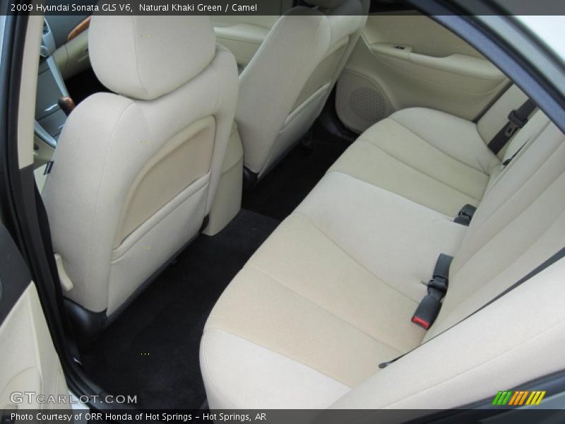 Natural Khaki Green / Camel 2009 Hyundai Sonata GLS V6