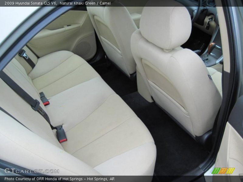 Natural Khaki Green / Camel 2009 Hyundai Sonata GLS V6