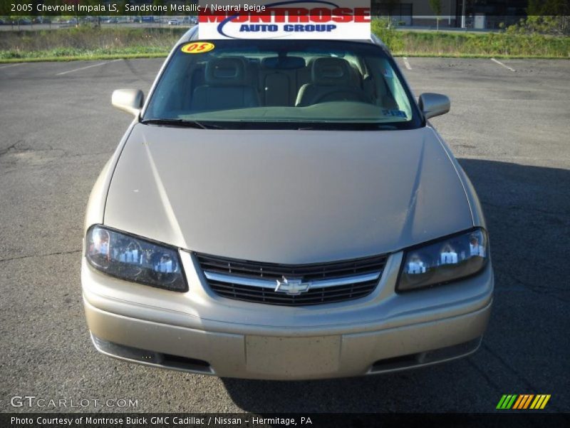 Sandstone Metallic / Neutral Beige 2005 Chevrolet Impala LS