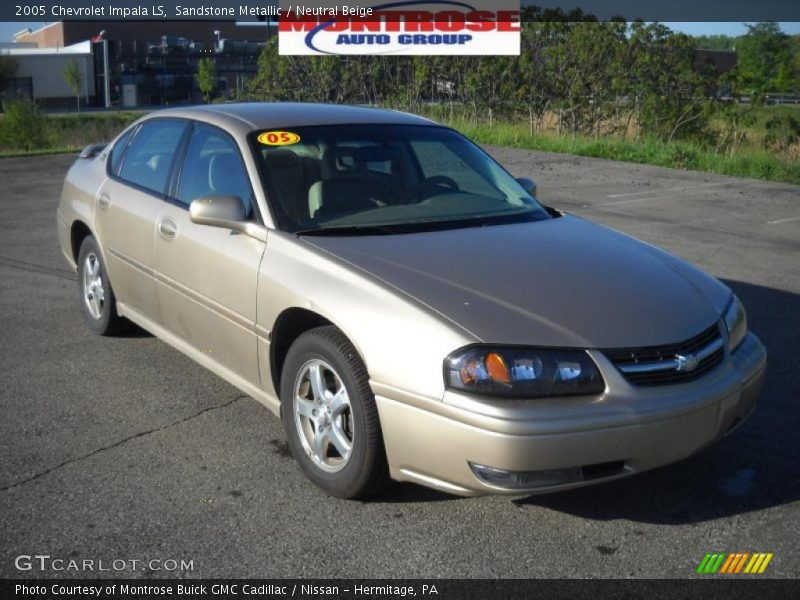 Sandstone Metallic / Neutral Beige 2005 Chevrolet Impala LS