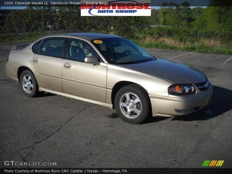 Sandstone Metallic / Neutral Beige 2005 Chevrolet Impala LS