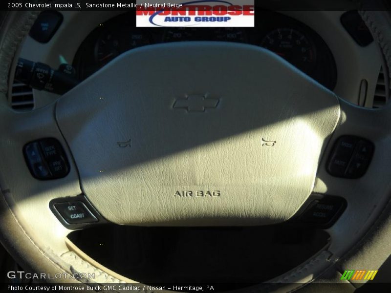 Sandstone Metallic / Neutral Beige 2005 Chevrolet Impala LS