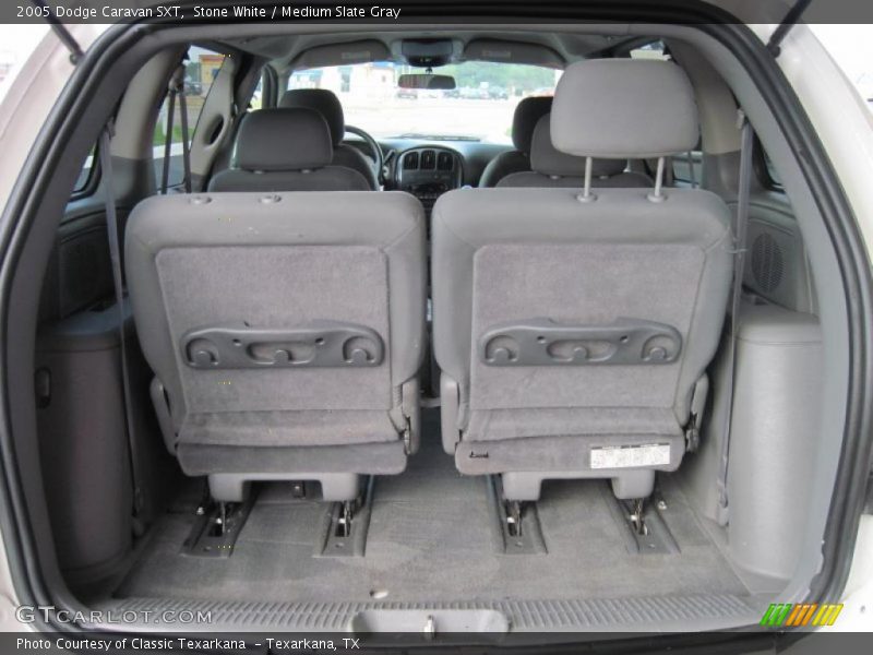 Stone White / Medium Slate Gray 2005 Dodge Caravan SXT