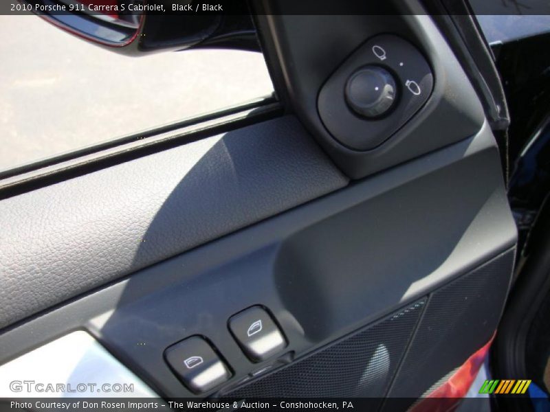 Black / Black 2010 Porsche 911 Carrera S Cabriolet