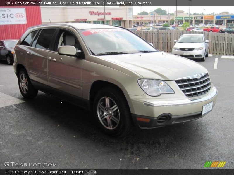 Linen Gold Metallic Pearl / Dark Khaki/Light Graystone 2007 Chrysler Pacifica Touring