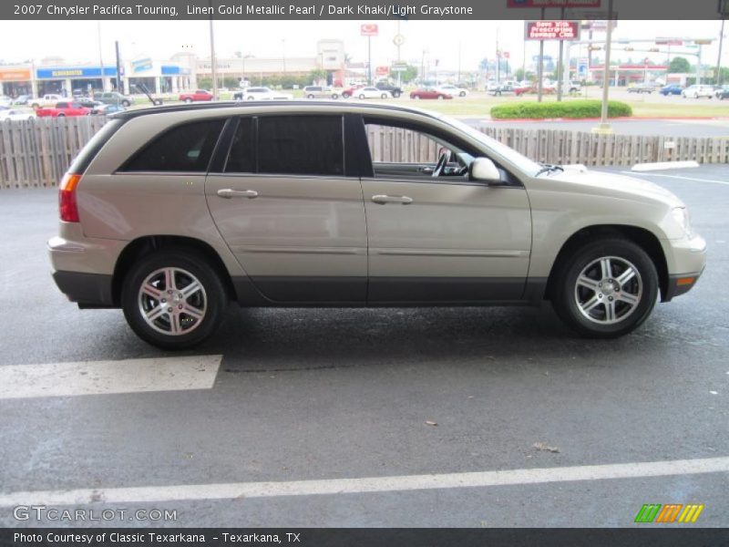 Linen Gold Metallic Pearl / Dark Khaki/Light Graystone 2007 Chrysler Pacifica Touring
