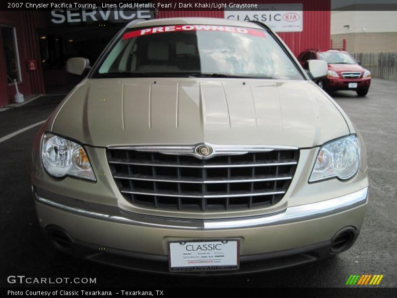 Linen Gold Metallic Pearl / Dark Khaki/Light Graystone 2007 Chrysler Pacifica Touring