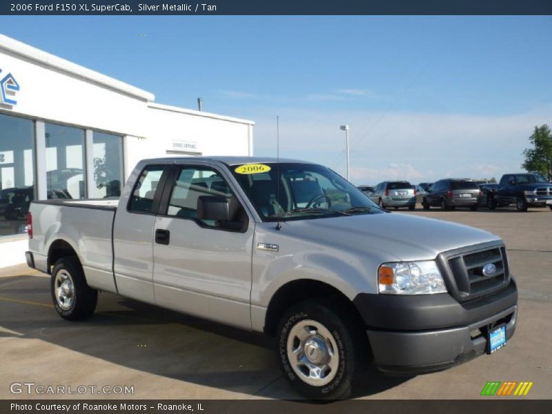 Silver Metallic / Tan 2006 Ford F150 XL SuperCab