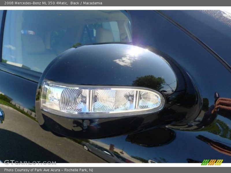 Black / Macadamia 2008 Mercedes-Benz ML 350 4Matic