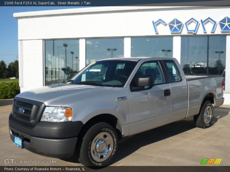 Silver Metallic / Tan 2006 Ford F150 XL SuperCab