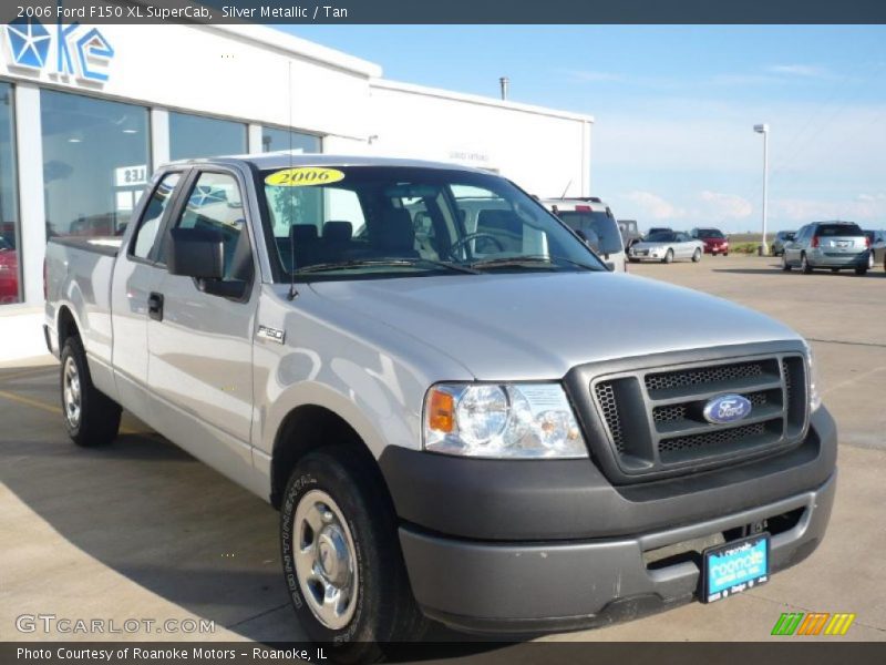 Silver Metallic / Tan 2006 Ford F150 XL SuperCab