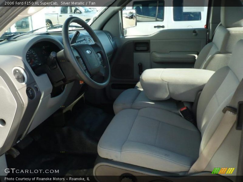 Silver Metallic / Tan 2006 Ford F150 XL SuperCab