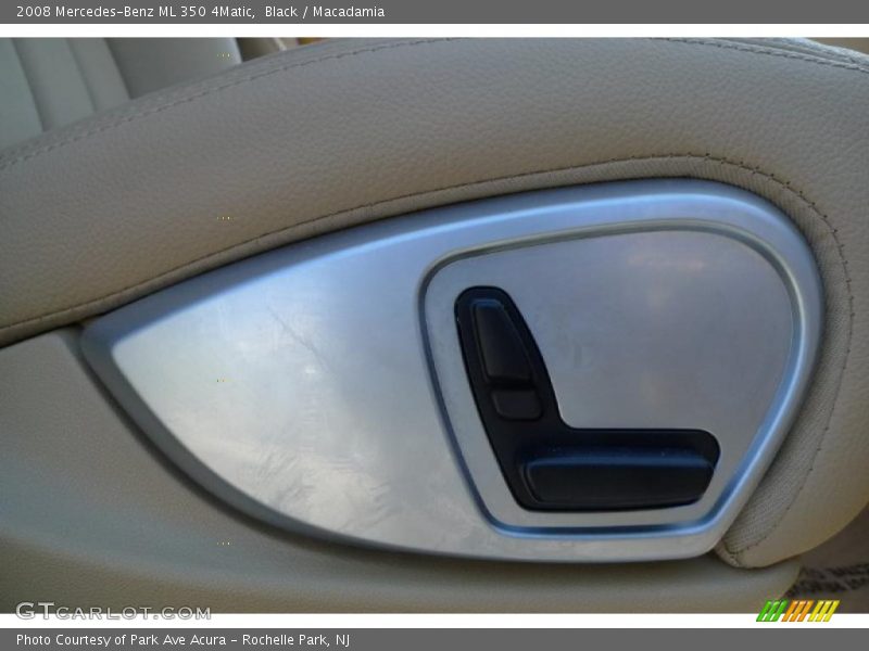 Black / Macadamia 2008 Mercedes-Benz ML 350 4Matic