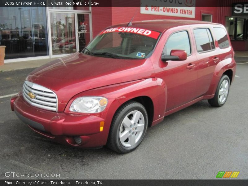 Crystal Red Metallic / Gray 2009 Chevrolet HHR LT