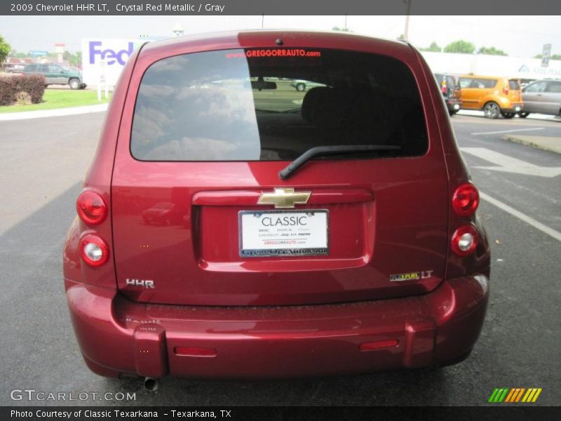 Crystal Red Metallic / Gray 2009 Chevrolet HHR LT
