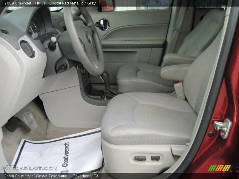 Crystal Red Metallic / Gray 2009 Chevrolet HHR LT