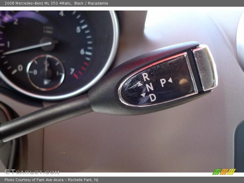 Black / Macadamia 2008 Mercedes-Benz ML 350 4Matic