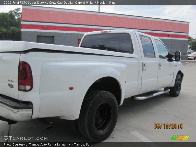 Oxford White / Medium Flint 2006 Ford F350 Super Duty XL Crew Cab Dually