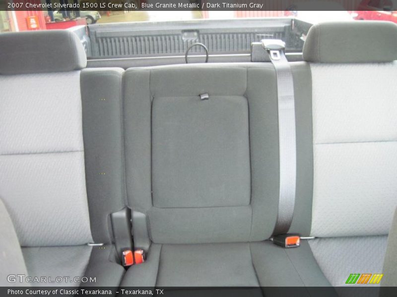 Blue Granite Metallic / Dark Titanium Gray 2007 Chevrolet Silverado 1500 LS Crew Cab