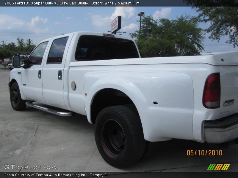 Oxford White / Medium Flint 2006 Ford F350 Super Duty XL Crew Cab Dually