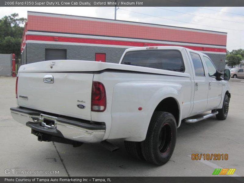 Oxford White / Medium Flint 2006 Ford F350 Super Duty XL Crew Cab Dually