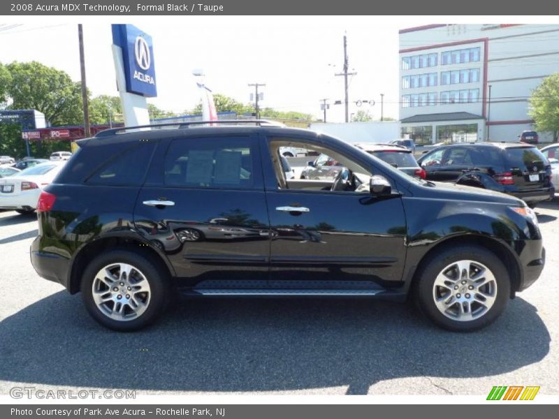 Formal Black / Taupe 2008 Acura MDX Technology