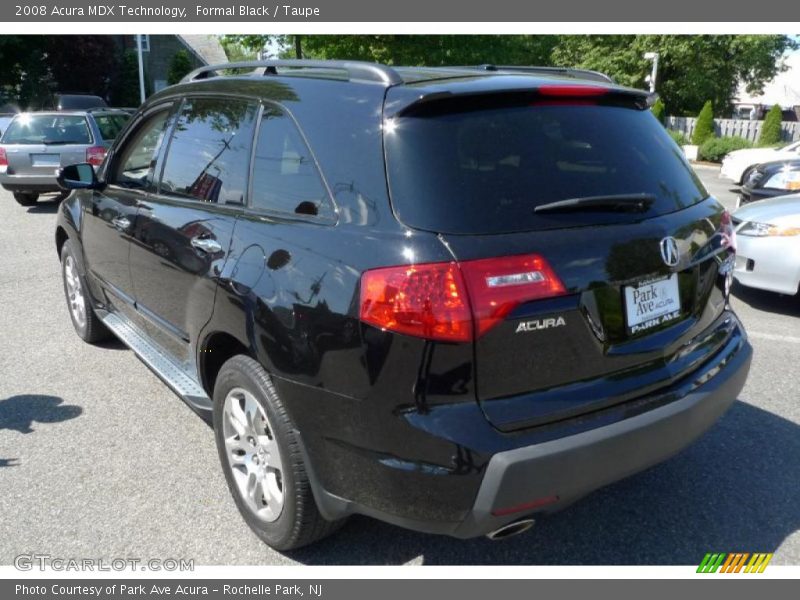 Formal Black / Taupe 2008 Acura MDX Technology