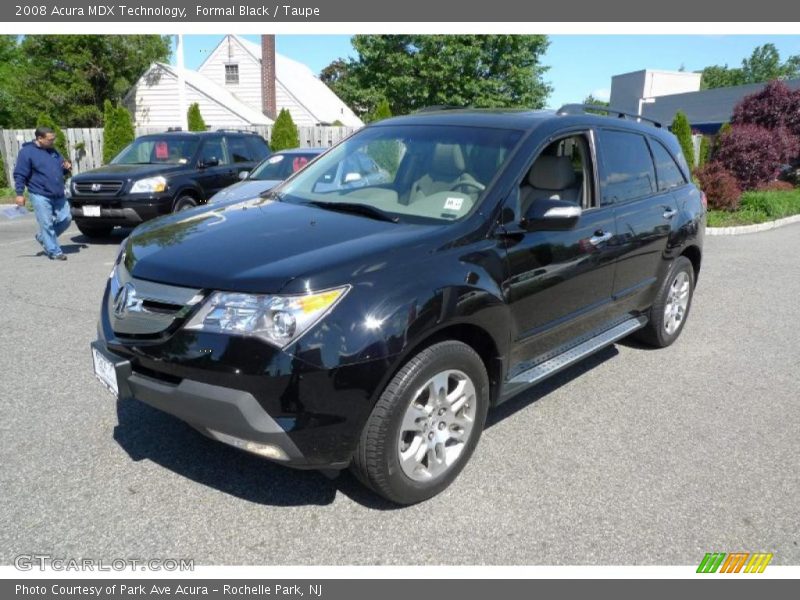Formal Black / Taupe 2008 Acura MDX Technology