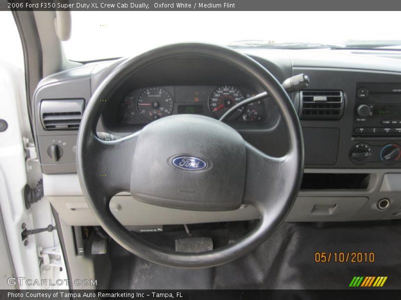 Oxford White / Medium Flint 2006 Ford F350 Super Duty XL Crew Cab Dually