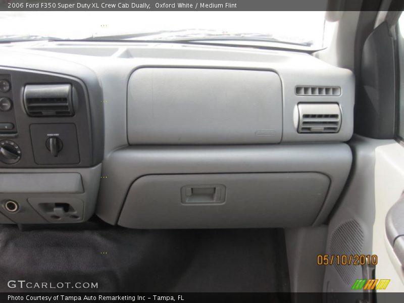 Oxford White / Medium Flint 2006 Ford F350 Super Duty XL Crew Cab Dually