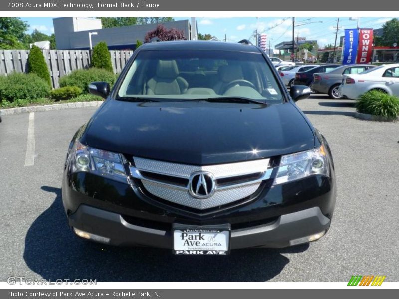 Formal Black / Taupe 2008 Acura MDX Technology