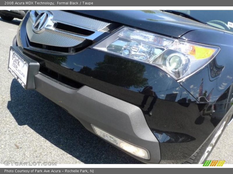 Formal Black / Taupe 2008 Acura MDX Technology