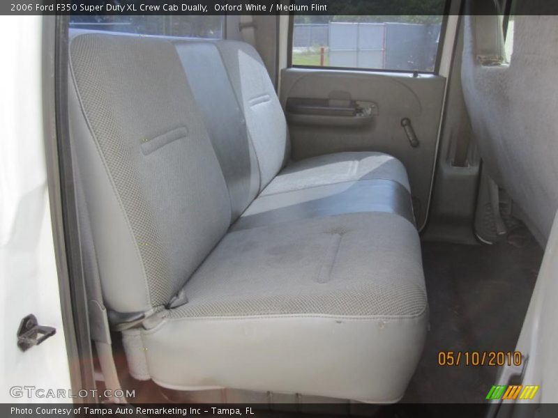 Oxford White / Medium Flint 2006 Ford F350 Super Duty XL Crew Cab Dually