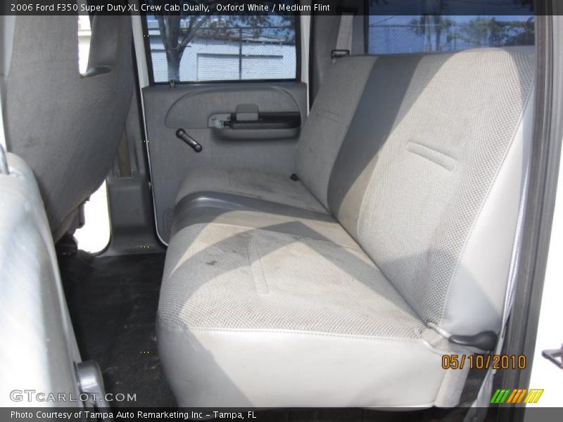 Oxford White / Medium Flint 2006 Ford F350 Super Duty XL Crew Cab Dually