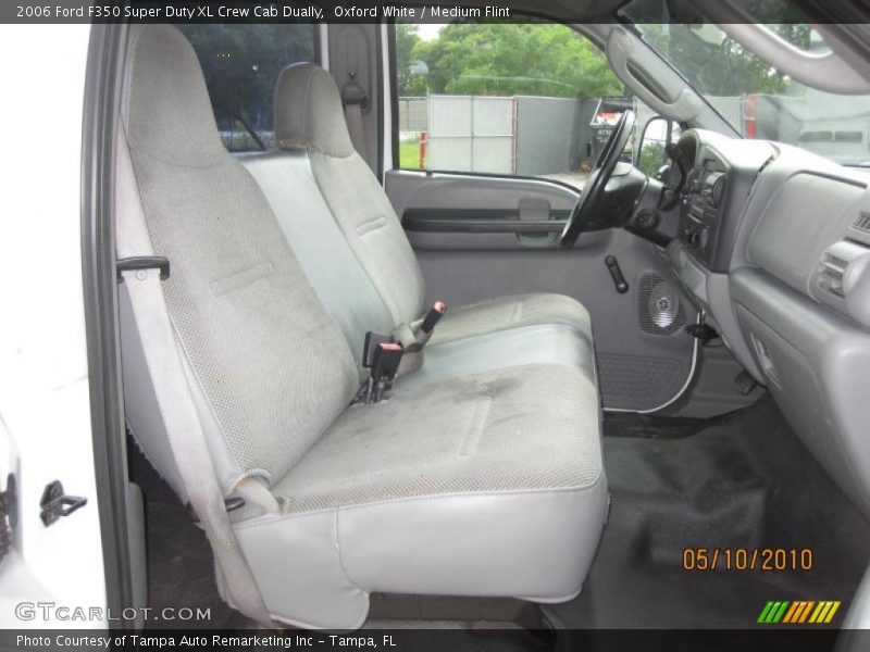 Oxford White / Medium Flint 2006 Ford F350 Super Duty XL Crew Cab Dually