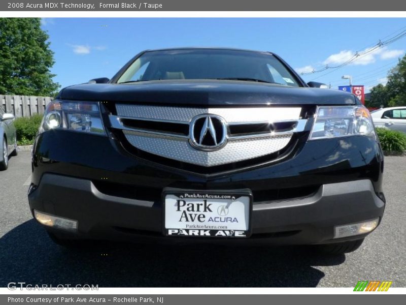 Formal Black / Taupe 2008 Acura MDX Technology