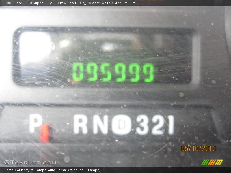 Oxford White / Medium Flint 2006 Ford F350 Super Duty XL Crew Cab Dually